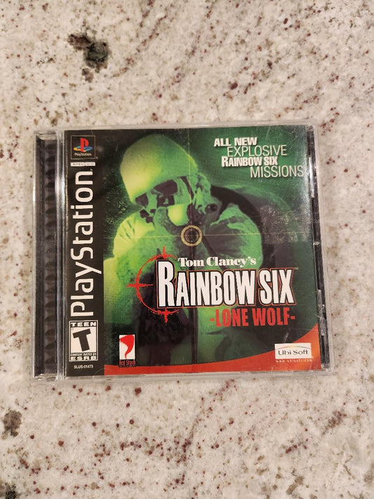 Tom Clancy's Rainbow Six Loup Solitaire PS1 
