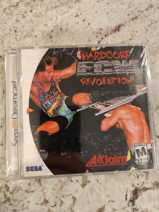 ECW Hardcore Revolution Sega Dreamcast Sealed NEW