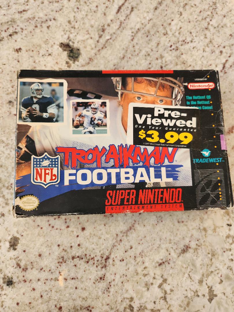 Troy Aikman Football SNES