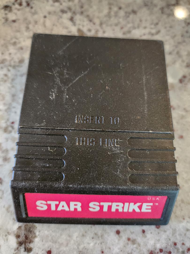 Star Strike Cart. Only Intellivision