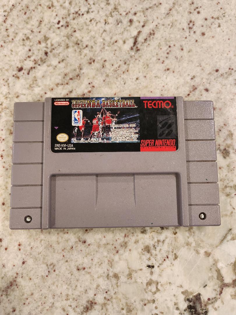 Tecmo Super NBA Basketball SNES