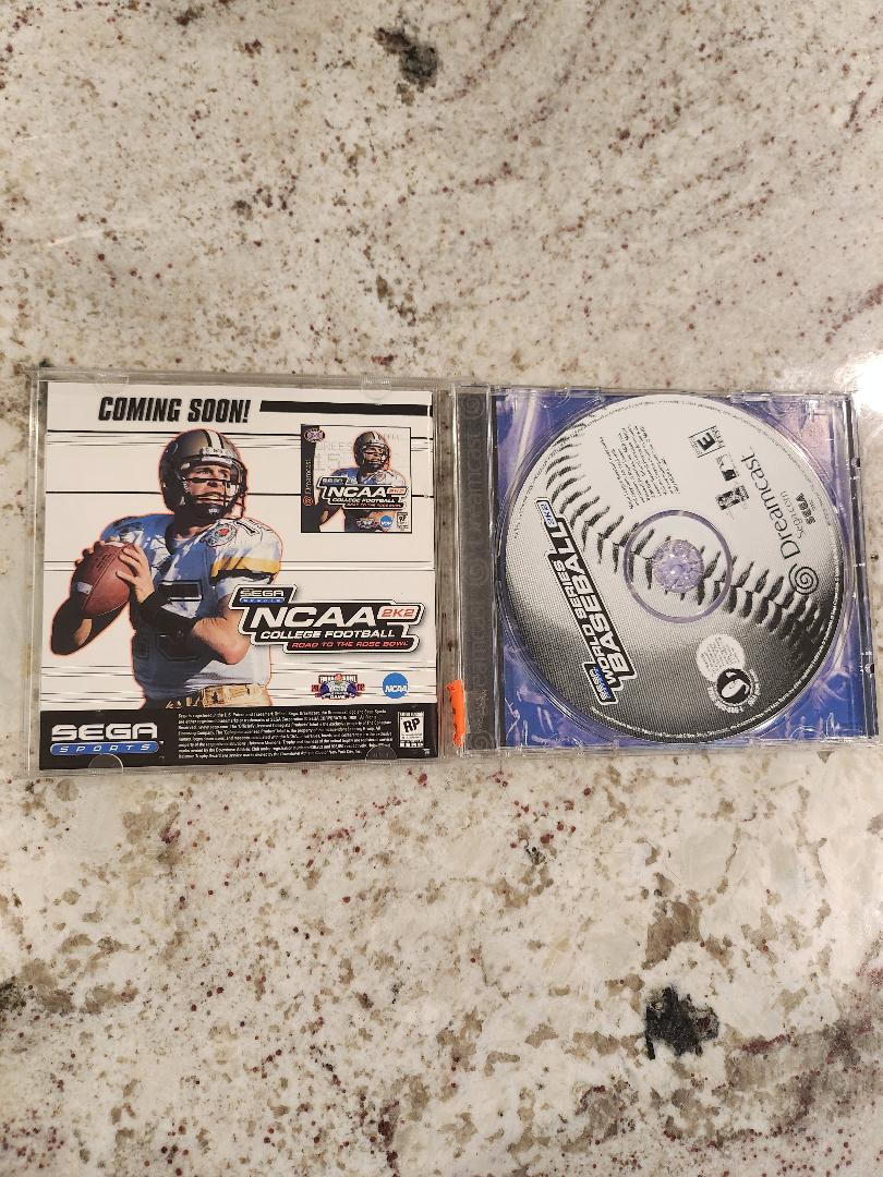 Série mondiale de baseball 2K2 Sega Dreamcast 