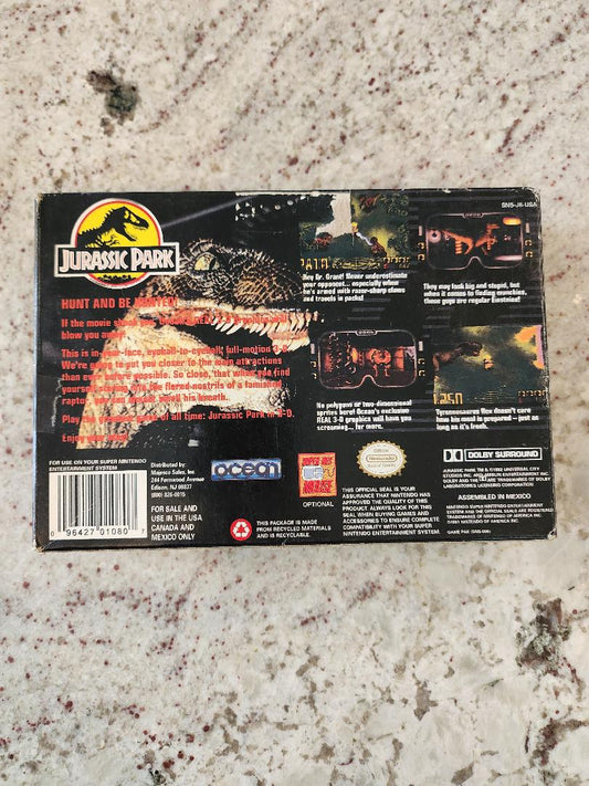 Jurassic Park SNES CIB