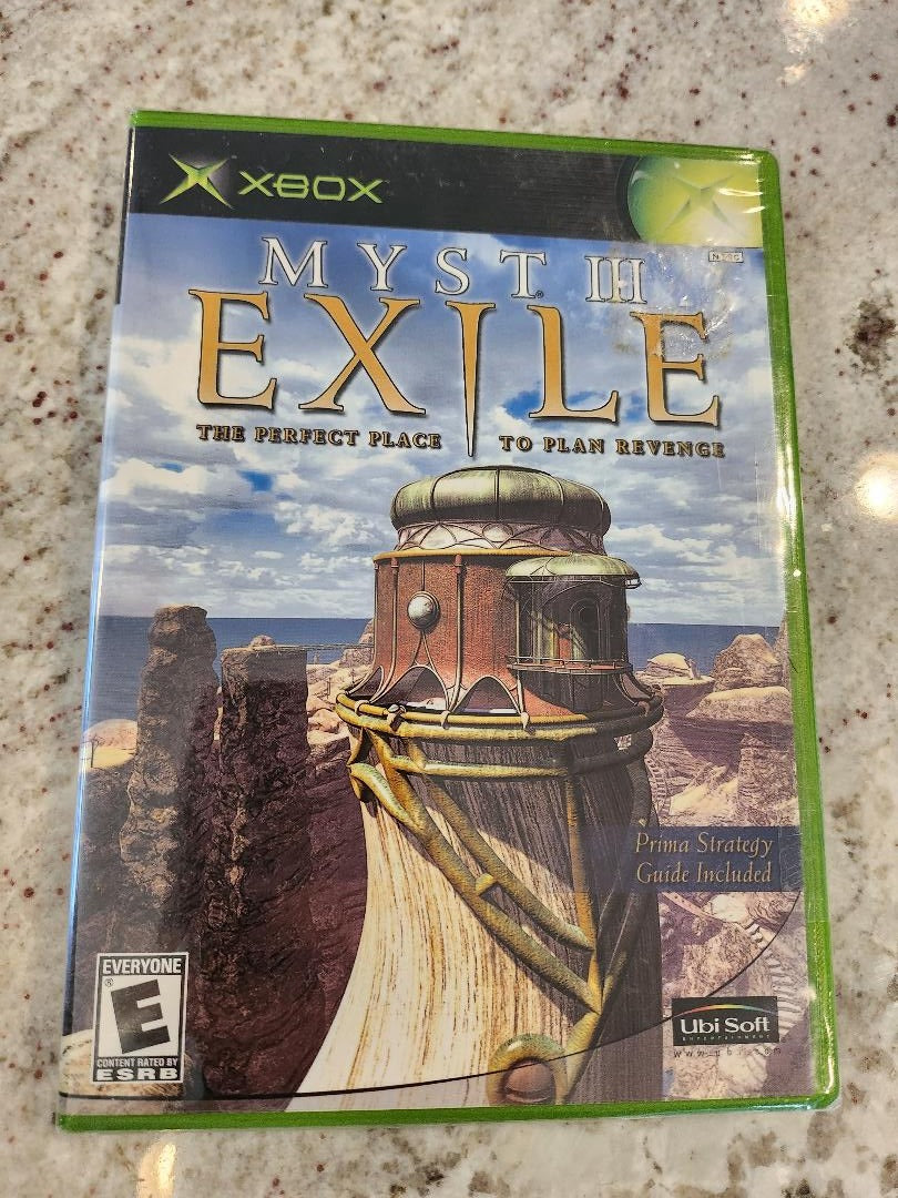 MYST III Exile 3 Xbox Original Scellé NOUVEAU 