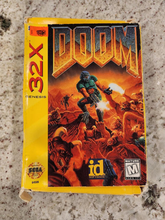 Doom Sega Genesis 32X CIB