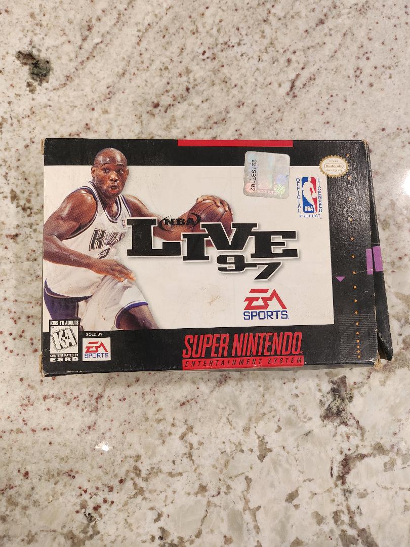 NBA Live 97 SNES