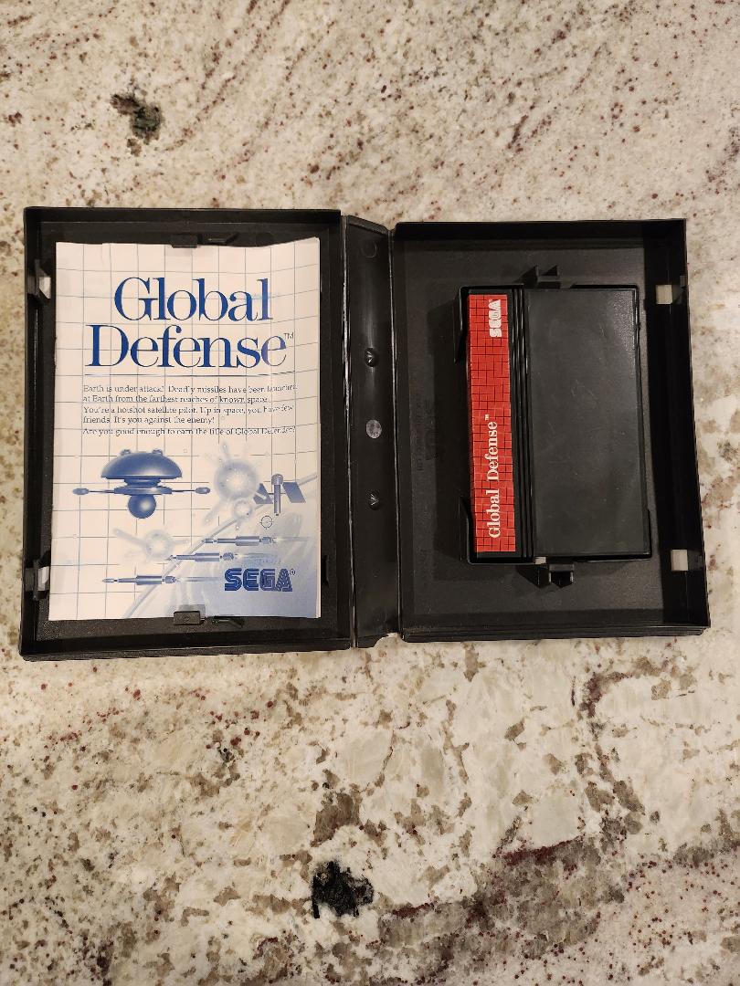 Global Defense Sega Master CIB
