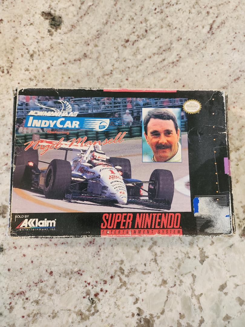 Newman Haas Indycar featuring Nigel Mansell SNES