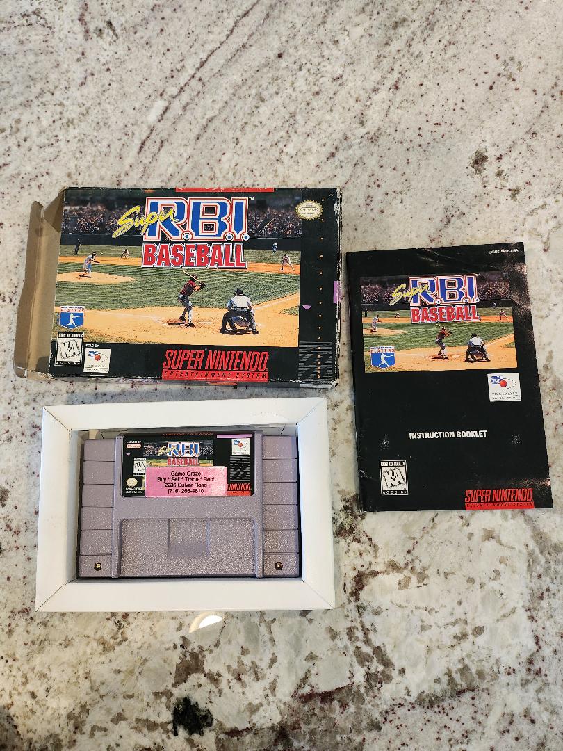 Super RBI Baseball SNES