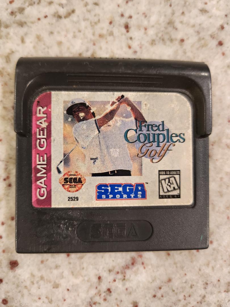 Fred Couples Golf Sega Game Gear