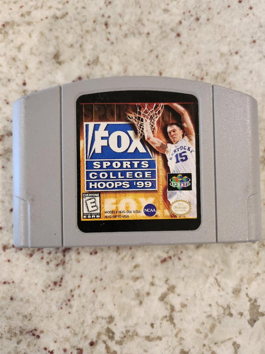Fox Sports College Hoops '99 N64 Game