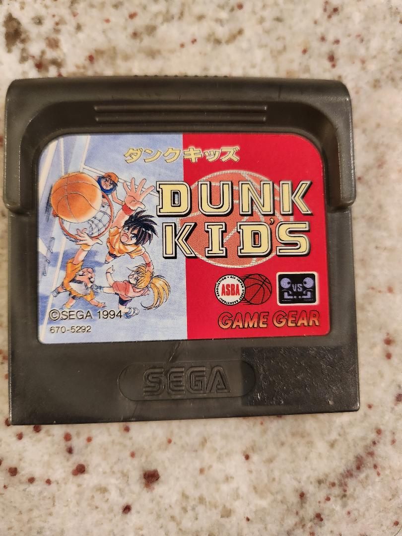 DUNK KIDS Sega Game Gear Japan Version