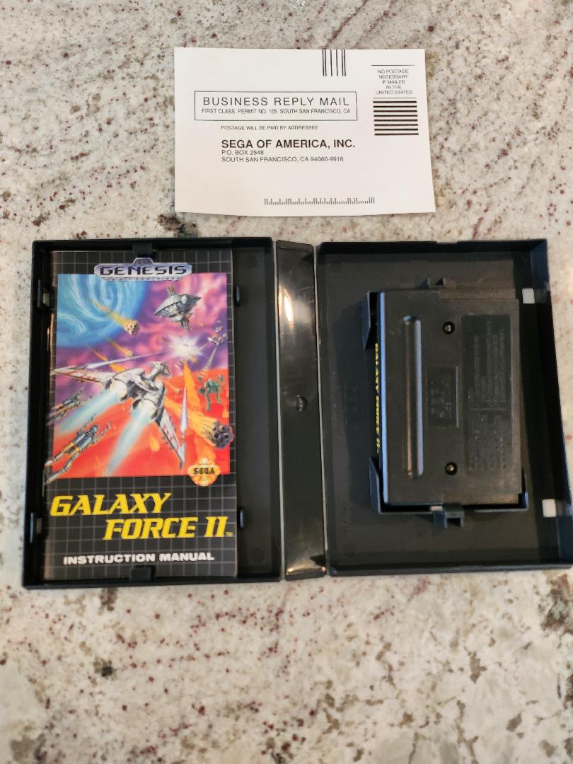 Galaxy Force II Sega Genesis CIB