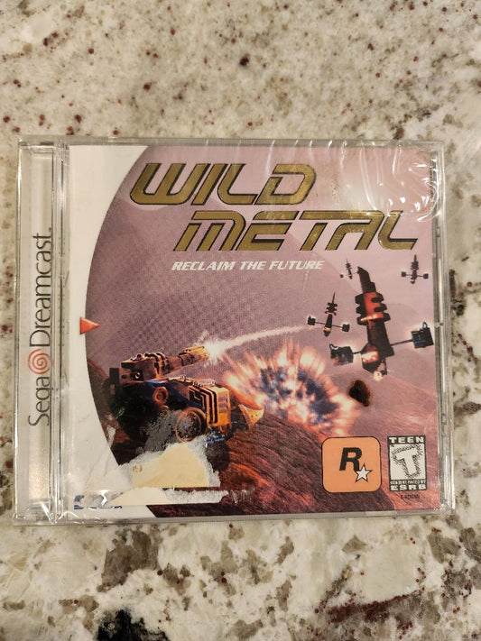Wild Metal Sega Dreamcast Sealed NEW