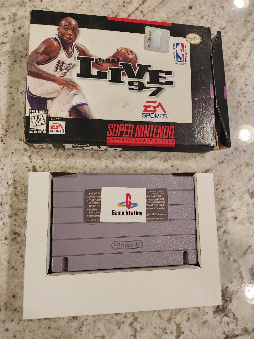 NBA Live 97 SNES