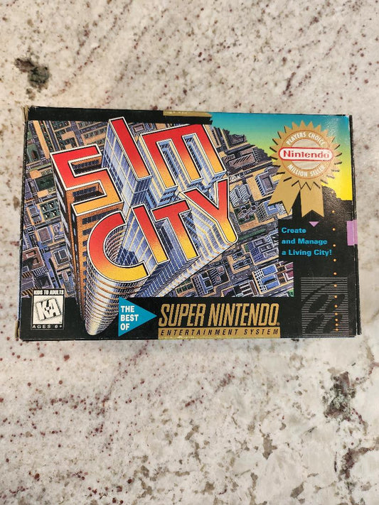 SIMCITY SNES CIB