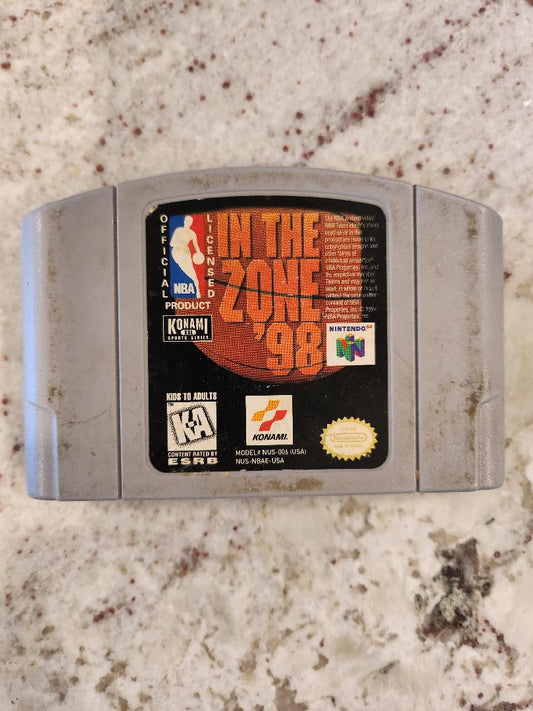 In The Zone 98 N64 Game