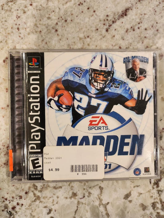 Madden 2001 PS1