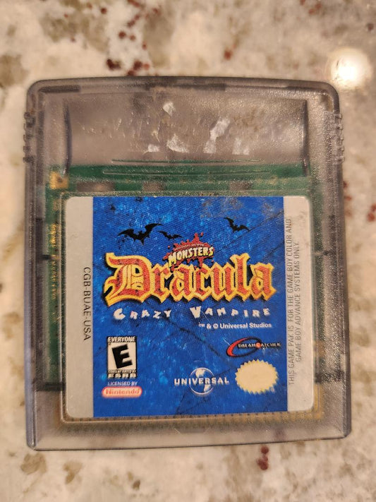 Monsters: Dracula Crazy Vampire Gameboy Color