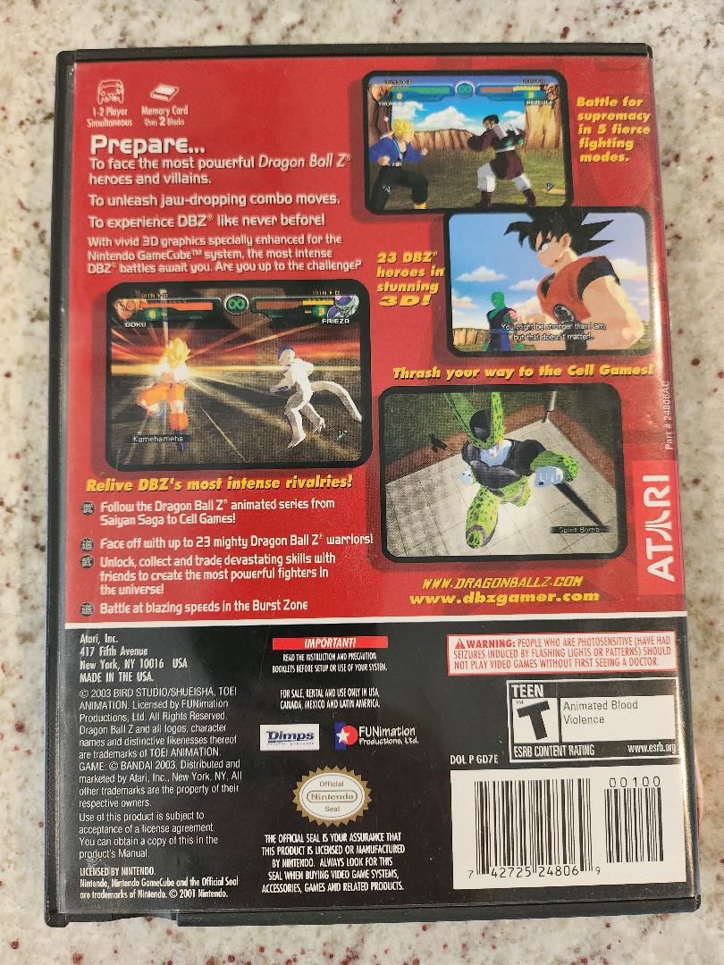 Dragon Ball Z: Budokai Nintendo GameCube