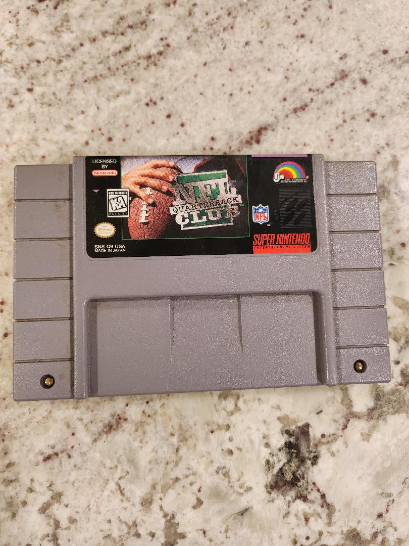 NFL Quarterback Club SNES