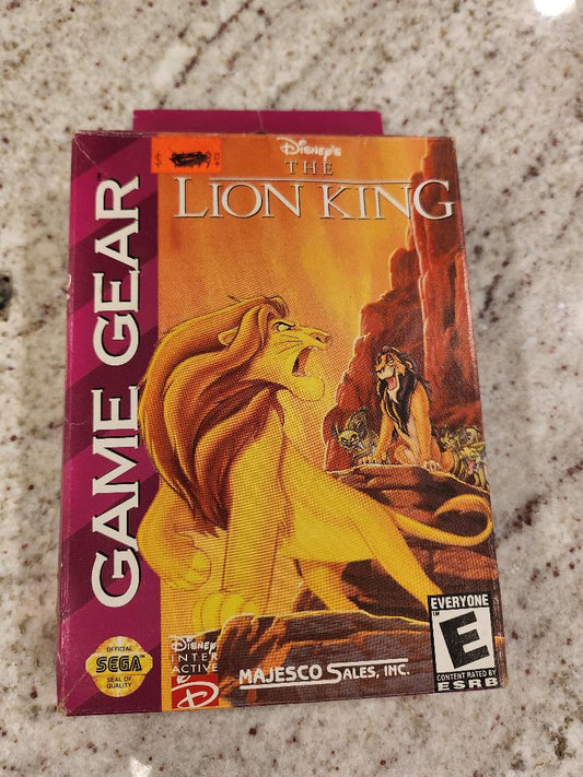 The Lion King Sega Game Gear