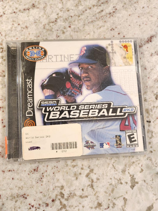 Série mondiale de baseball 2K2 Sega Dreamcast 