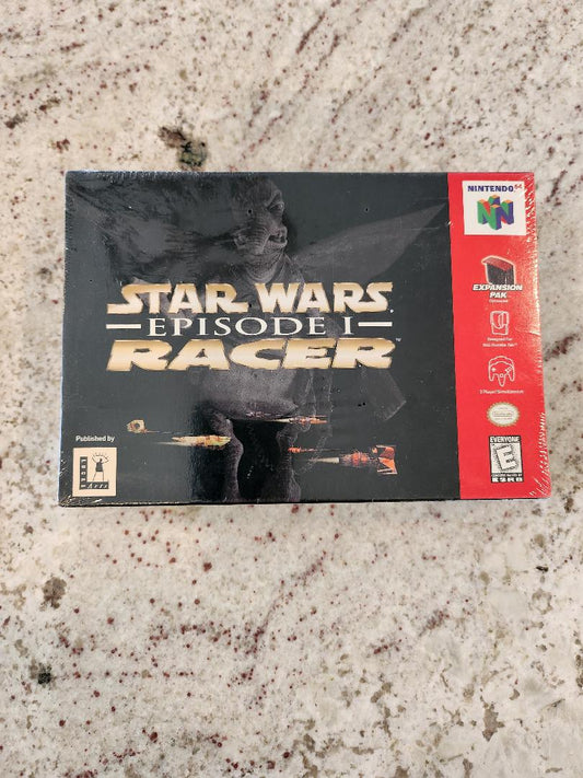 Star Wars Episode I: Racer N64 Game Sealed NEW