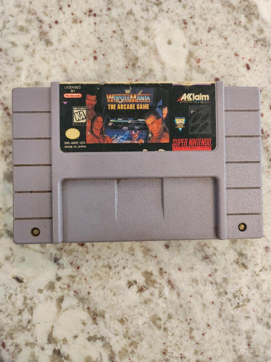 WWF WrestleMania The Arcade Game SNES