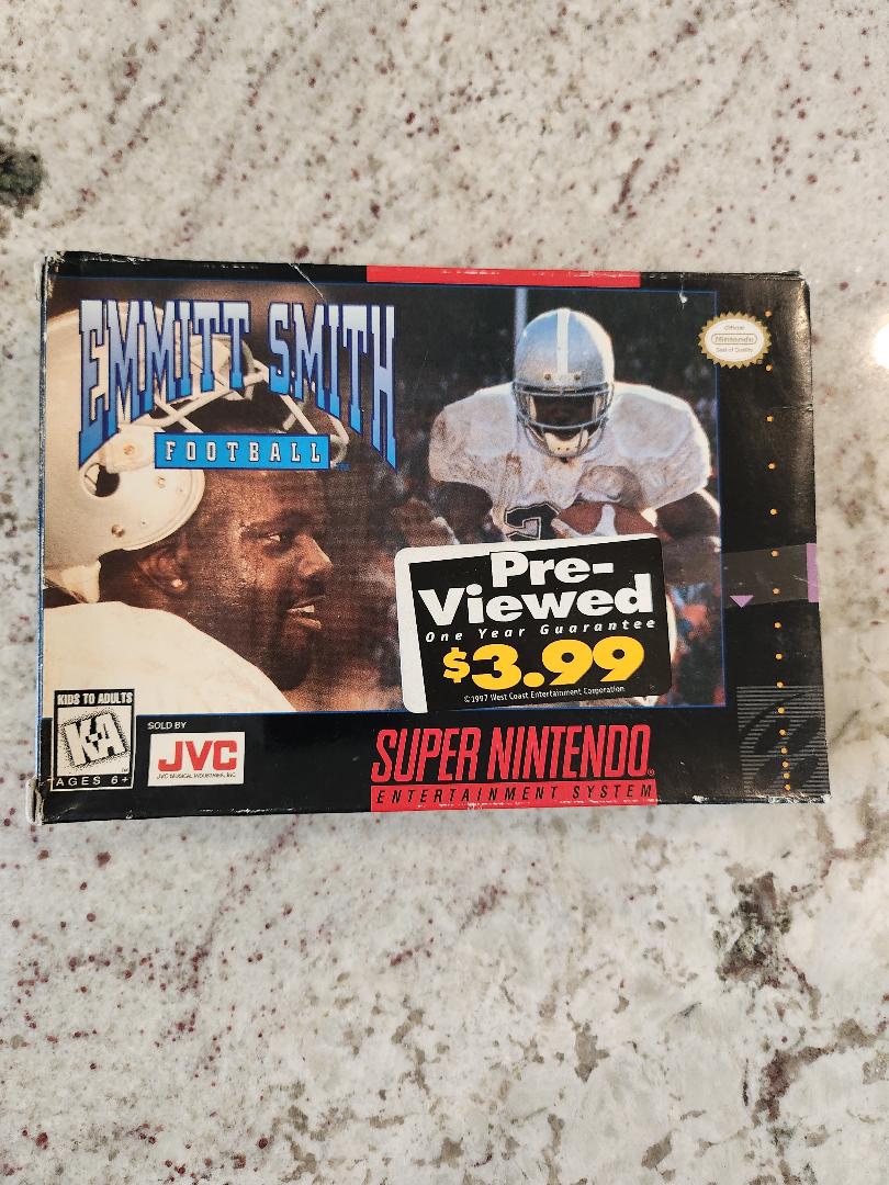 Emmitt Smith SNES