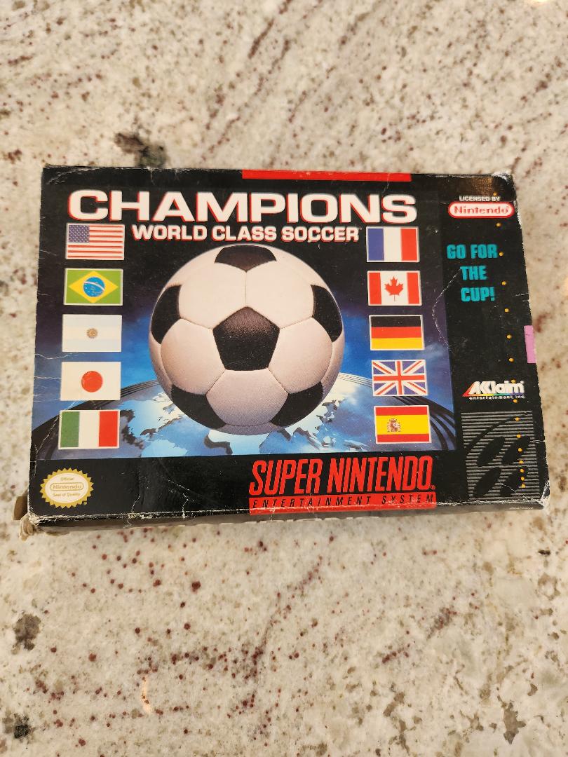 Champions World Class Soccer SNES