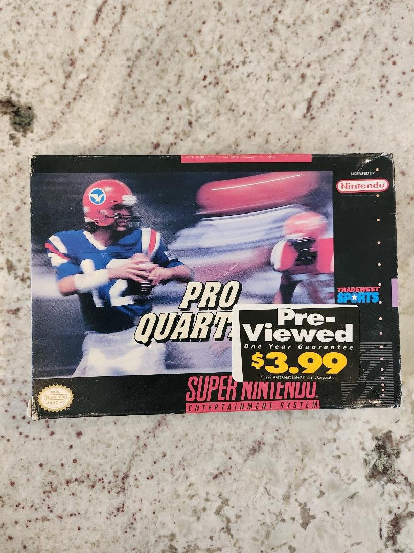 Pro Quarterback SNES