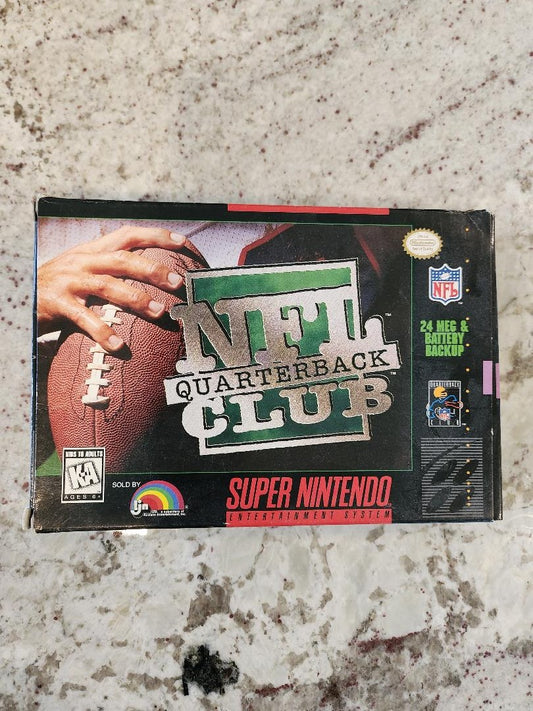 NFL Quarterback Club SNES