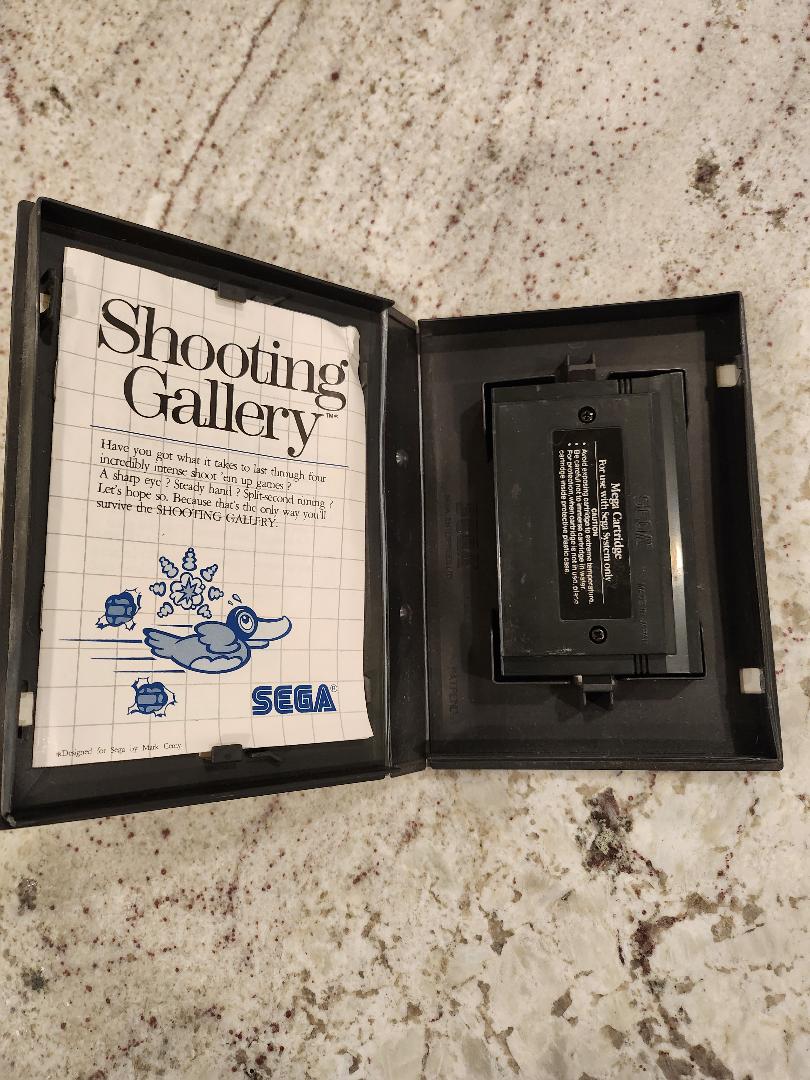 Shooting Gallery Sega Master CIB