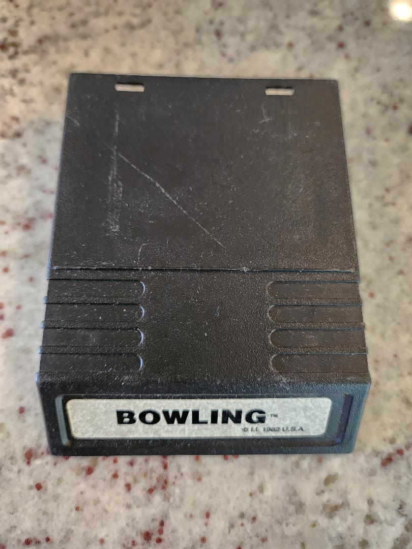 BOWLING Cart. Only Intellivision