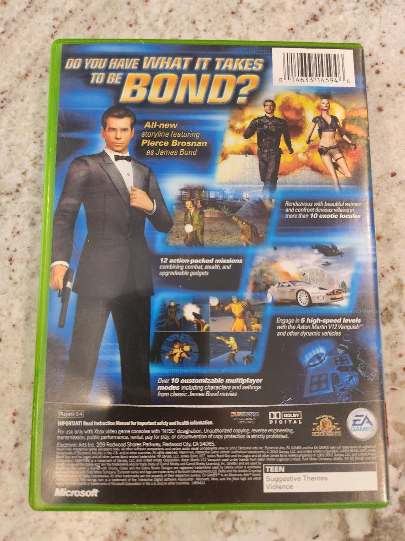 James Bond 007 Fuego Nocturno Xbox Original 
