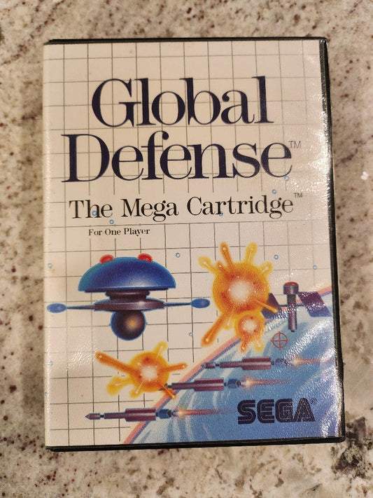 Global Defense Sega Master CIB