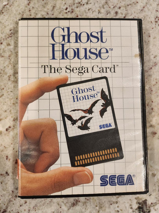 Carro maestro de Sega Ghost House. y caja solamente 