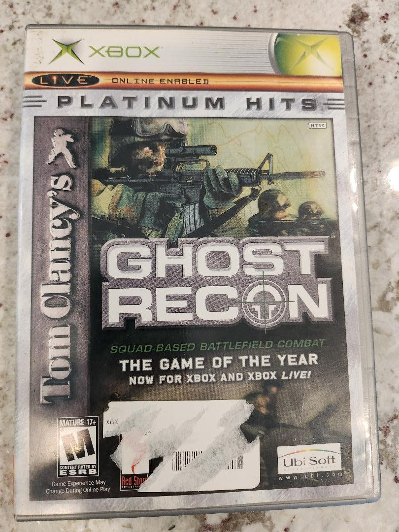 Tom Clancy's Ghost Recon Squad basé Battlefield Xbox Original 
