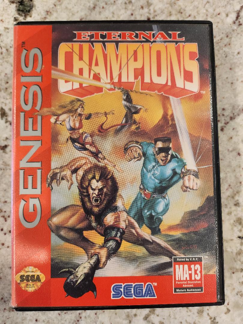 Campeones eternos Sega Genesis CIB 