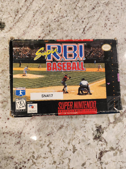 Super RBI Baseball SNES