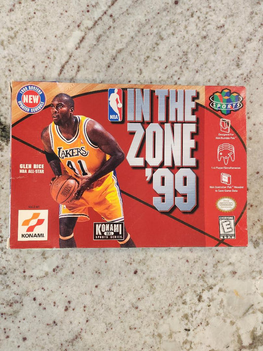 NBA: En la Zona '99 N64 CIB 