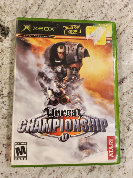 Campeonato Unreal Xbox Original 