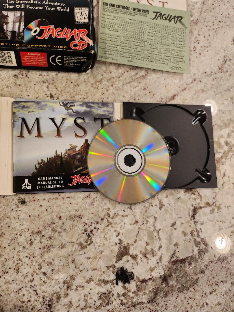 MYST Atari Jaquar CD CIB