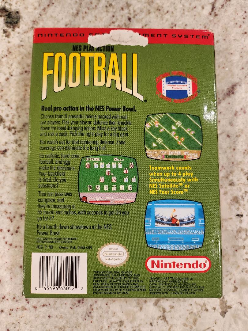 NES Play Acción Fútbol Nintendo NES CIB 