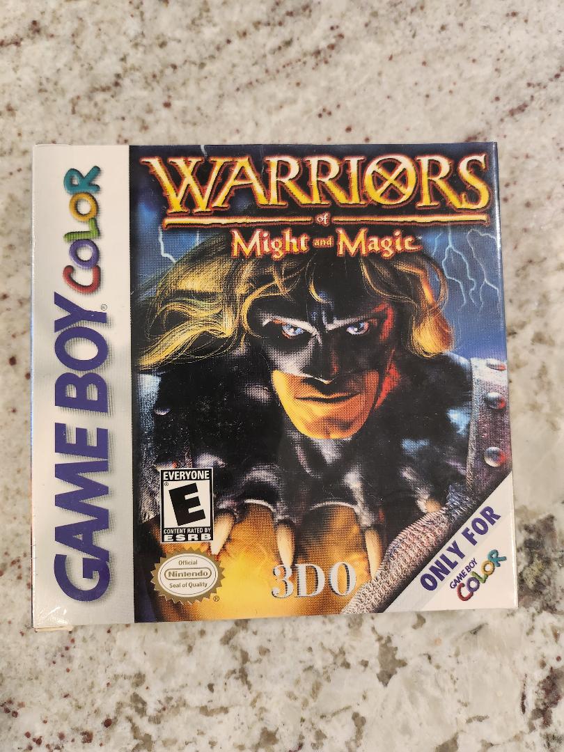 WARRIORS of Might and Magic GBC Sealed NEW