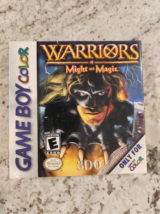 WARRIORS of Might and Magic GBC Sealed NOUVEAU 