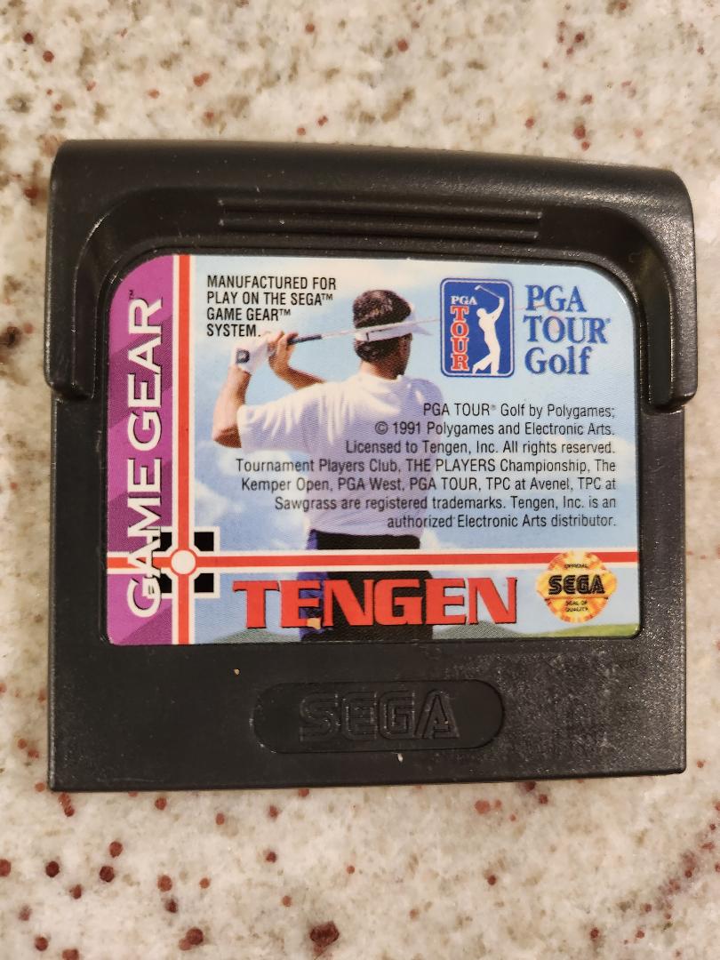 Tengen PGA Tour Golf Sega Game Gear