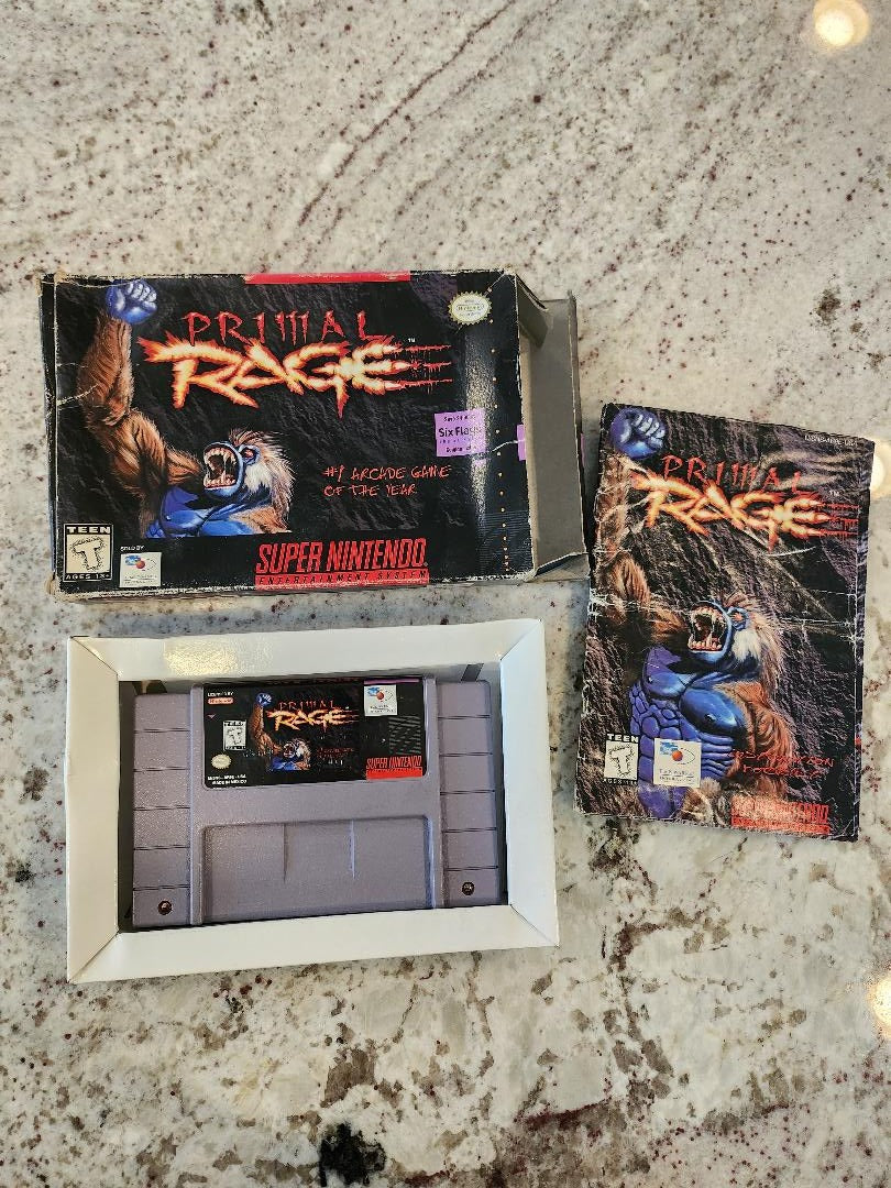 Primal Rage SNES