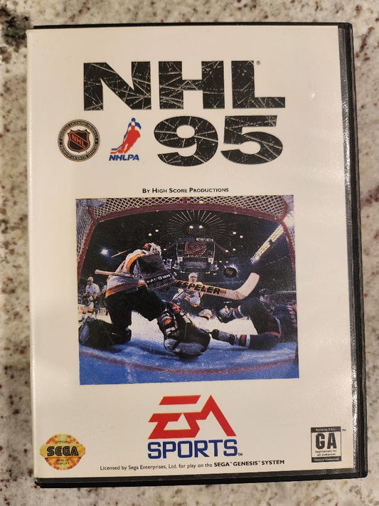 NHL '95 Sega Genesis CIB
